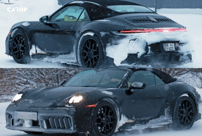 2025 Porsche 911 Carrera Coupe Revealed in Latest Spy Shots