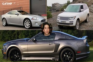 Here is The Amazing Car Collection David Schwimmer from FRIENDS
