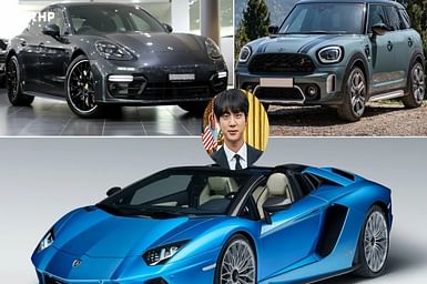 Here is the car collection of BTS singer Kim Seok-jin