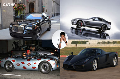 Here is the car collection of Pharell Williams