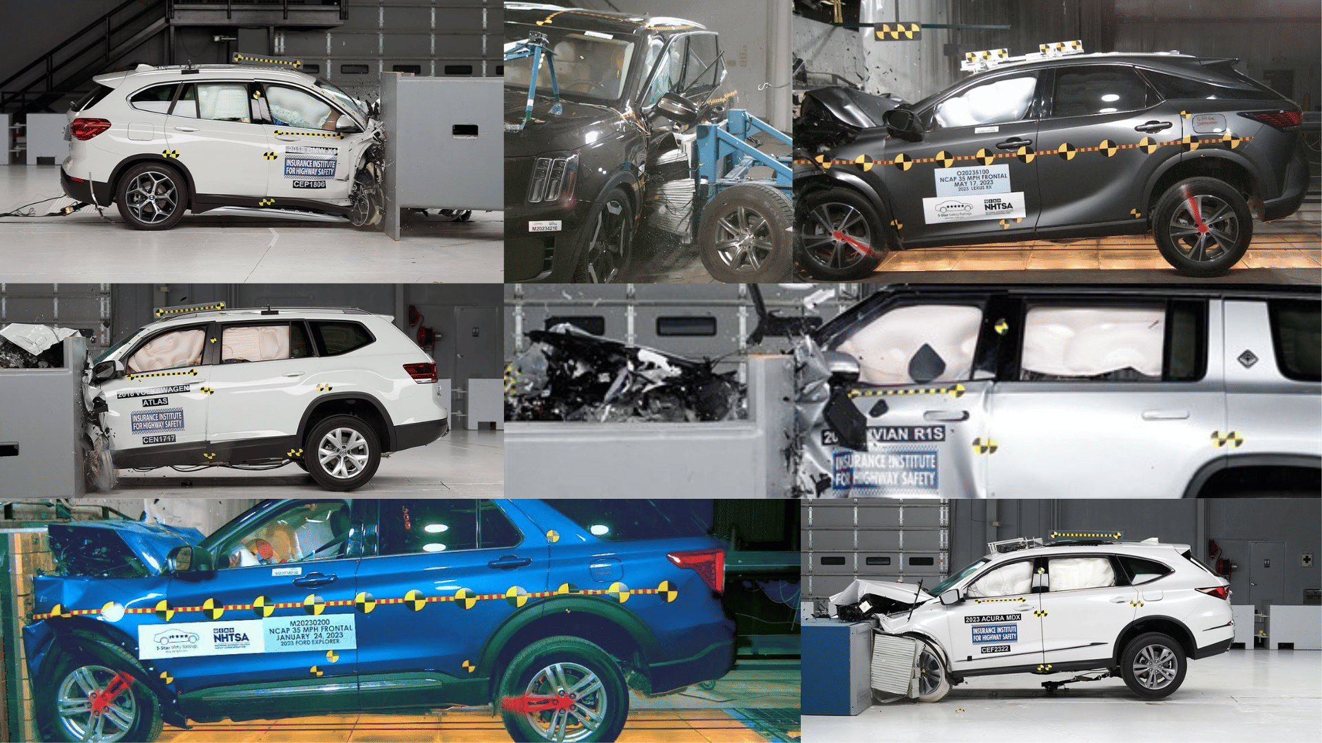 IIHS Announces 2024 Top Safety Picks for SUVs