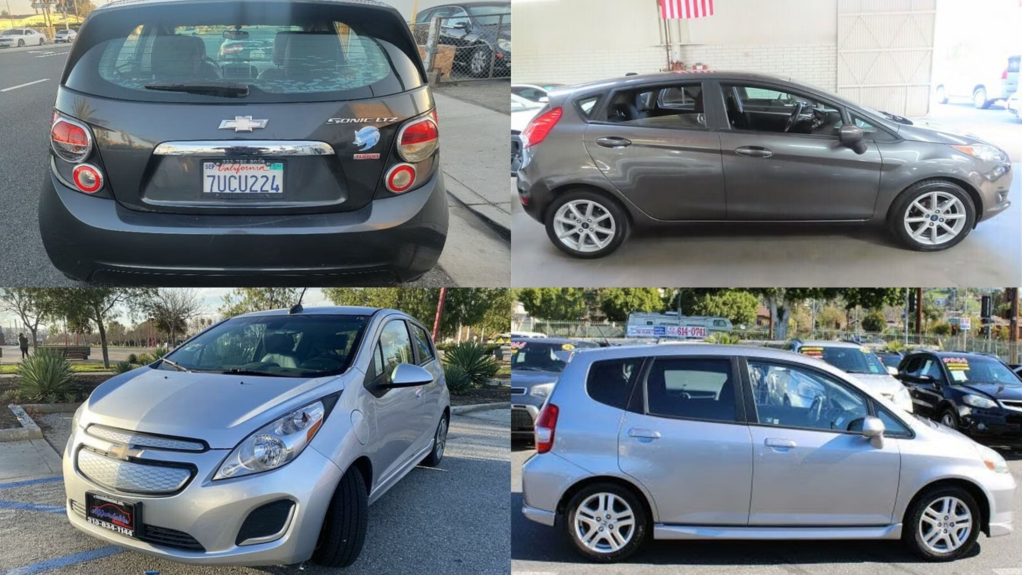 Listicle for Best Used hatchbacks under 10K
