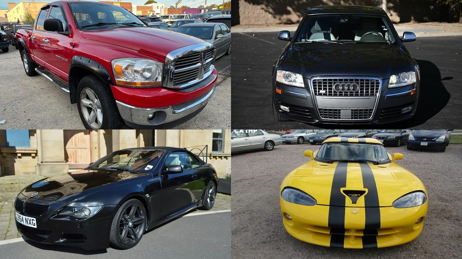 The Cheapest Used Cars with V10 Engine that You Can Buy in 2023