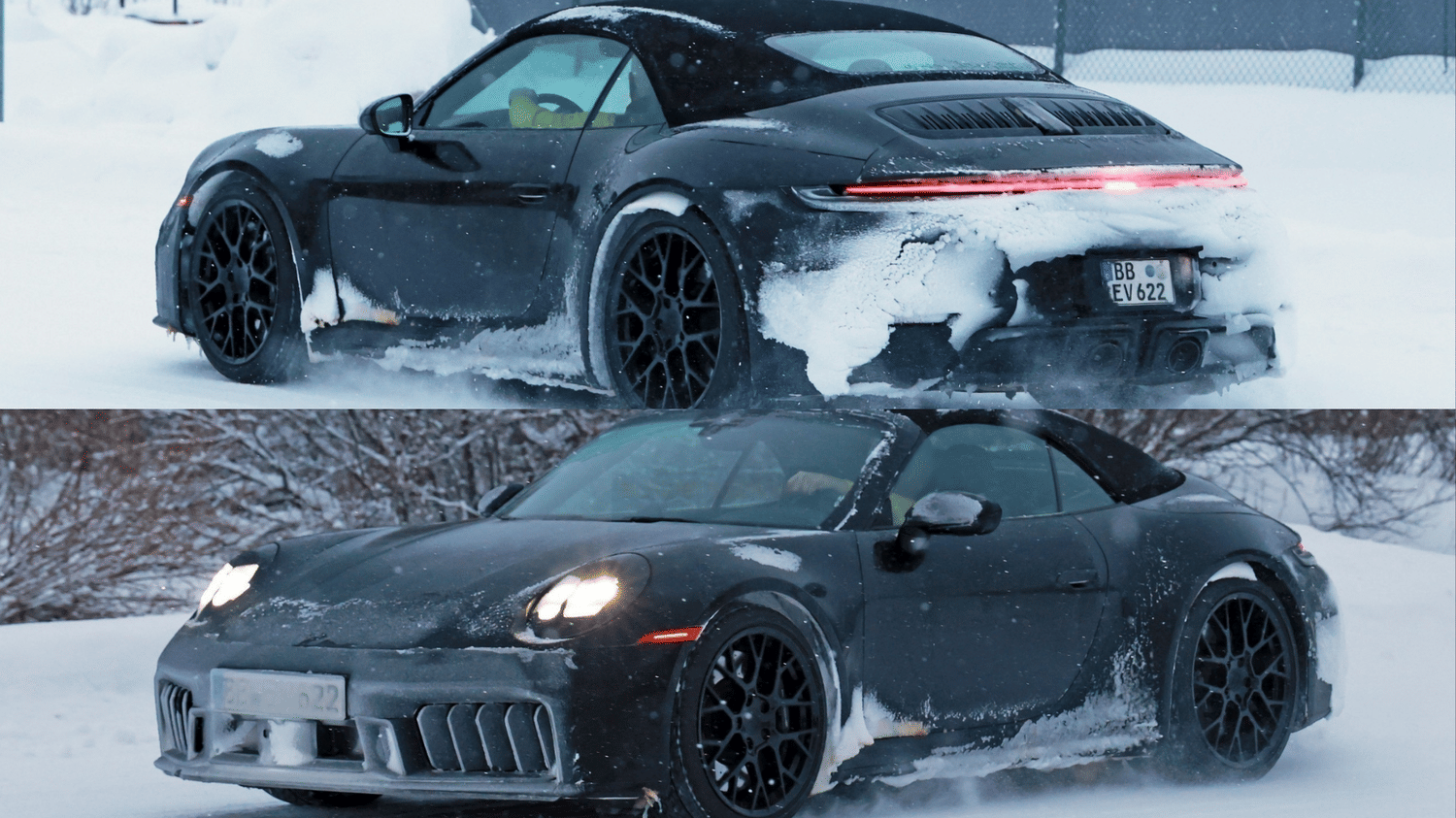 2025 Porsche 911 Carrera Coupe Revealed in Latest Spy Shots