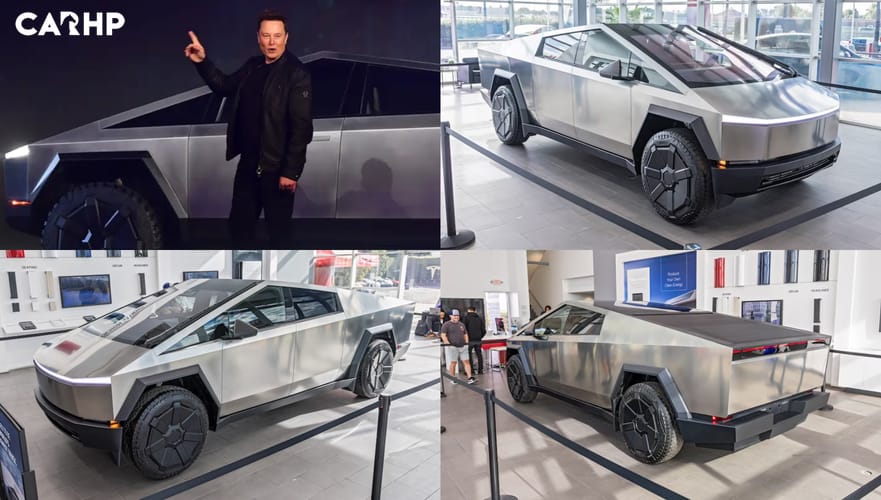 Elon Musk Unveils The 2024 Tesla Cybertruck That Has A Bulletproof Body