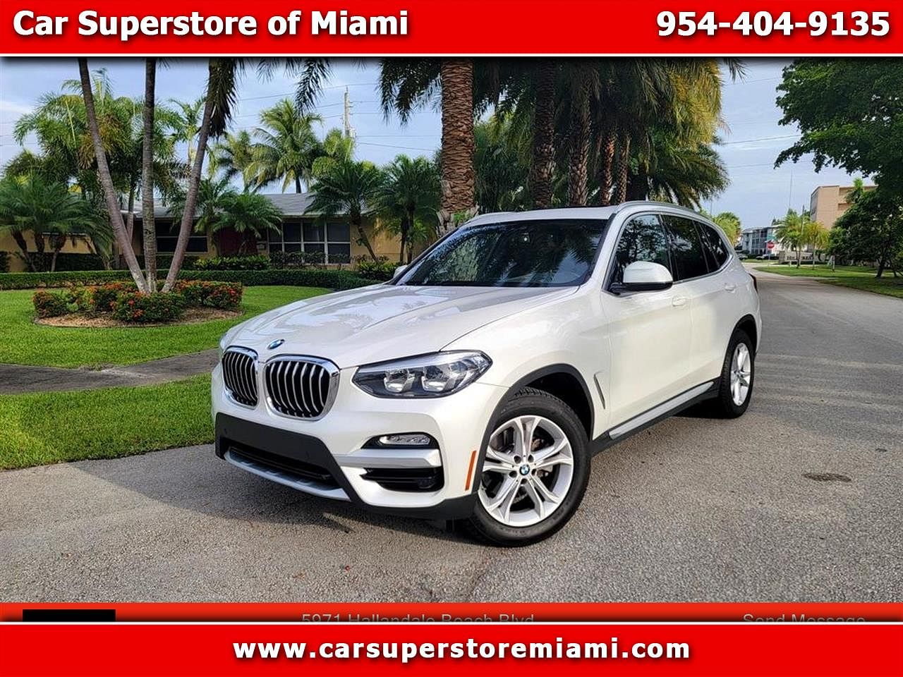 2019 BMW X3 30i