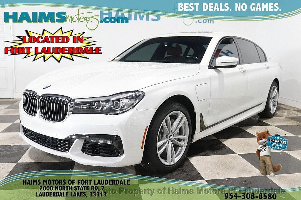 2018 BMW 7 Series 740e iPerformance plug-in hybrid Sedan