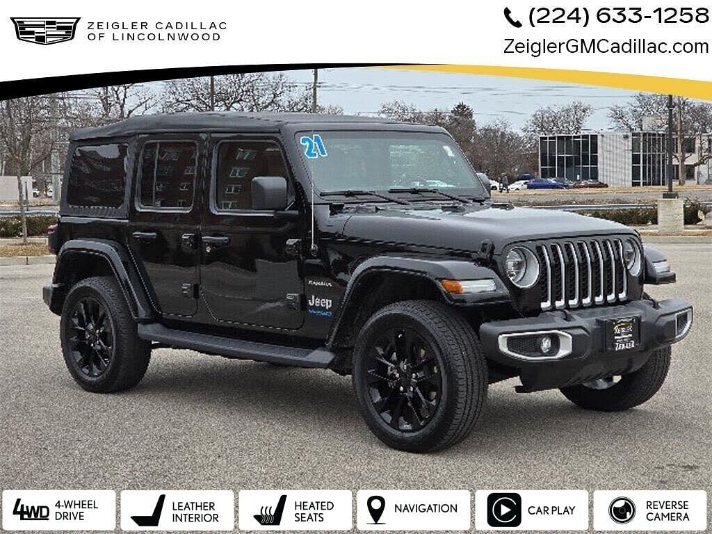 2021 Jeep Wrangler 4xe Sahara hybrid SUV