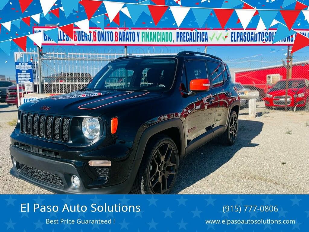 2020 Jeep Renegade Orange Edition