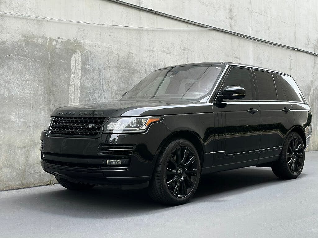 2015 Land Rover Range Rover Autobiography Black