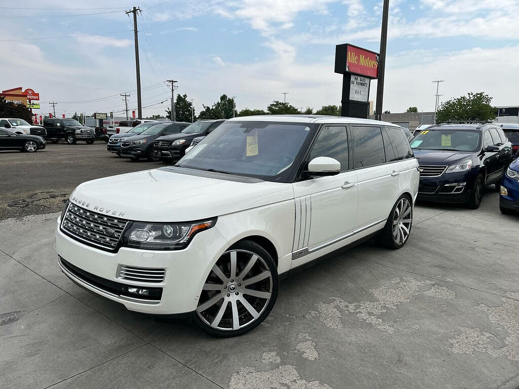 2015 Land Rover Range Rover Autobiography Black